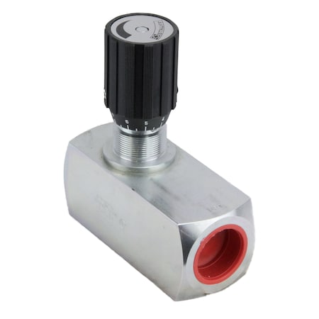 とと Stauff Flow Control Valve, Carbon Steel, 5000 PSI, 1 1/4 NPT Port